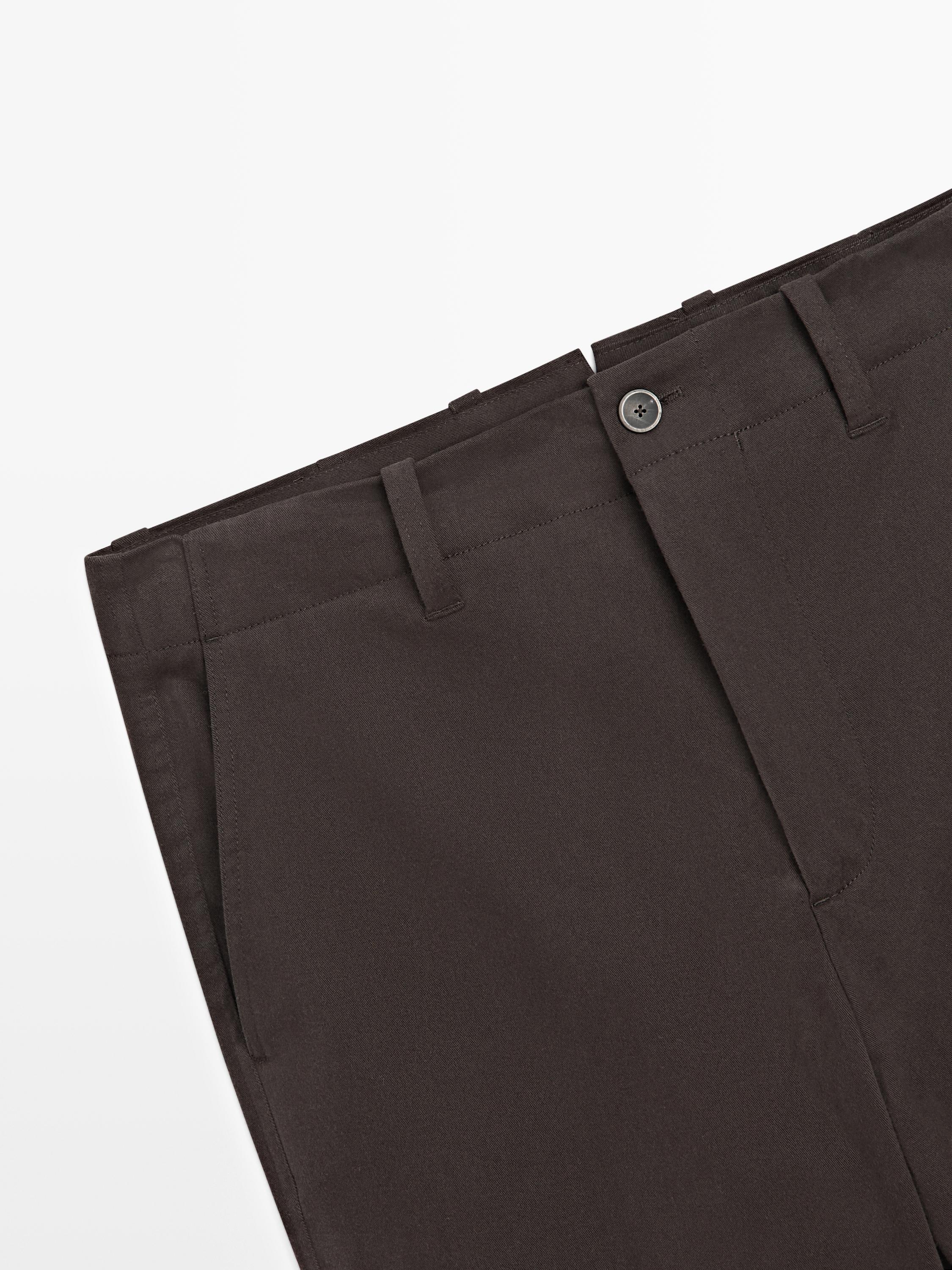 Wide-leg trousers with pockets - LIMITED